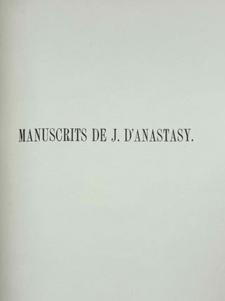 Manuscrits coptes du Mus&eacute;e d'antiquit&eacute;s des Pays-Bas &agrave; Leide