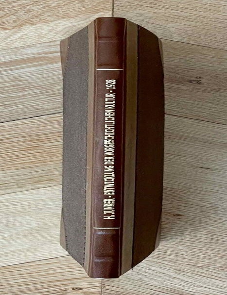 Item #M9812 Die Entwicklung der vorgeschichtlichen Kultur in &Auml;gypten. JUNKER Hermann.[newline]M9812-00.jpeg