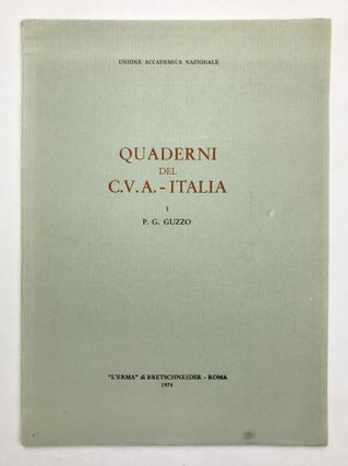 Item #M9816 Quaderni del C.V.A. -Italia. Vol. I: Indici per provenienze e per bibliografia di H....[newline]M9816-00.jpeg