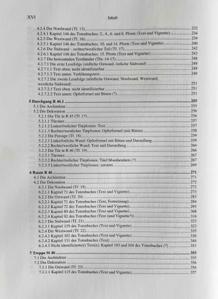 Die Grabanlage des Monthemhet (TT 34) I. Der Weg zur Sargkammer (R 44.1 bis R 53). Teile 1-4 (complete set)