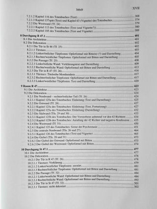 Die Grabanlage des Monthemhet (TT 34) I. Der Weg zur Sargkammer (R 44.1 bis R 53). Teile 1-4 (complete set)