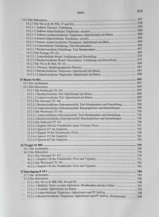 Die Grabanlage des Monthemhet (TT 34) I. Der Weg zur Sargkammer (R 44.1 bis R 53). Teile 1-4 (complete set)