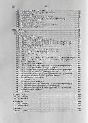 Die Grabanlage des Monthemhet (TT 34) I. Der Weg zur Sargkammer (R 44.1 bis R 53). Teile 1-4 (complete set)