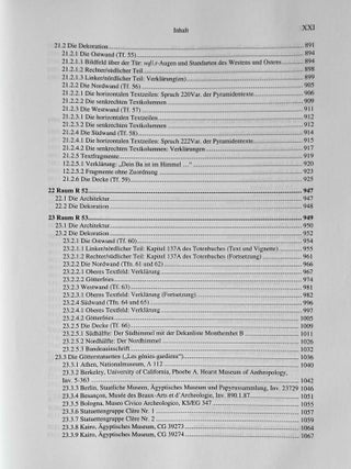Die Grabanlage des Monthemhet (TT 34) I. Der Weg zur Sargkammer (R 44.1 bis R 53). Teile 1-4 (complete set)