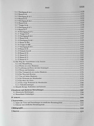 Die Grabanlage des Monthemhet (TT 34) I. Der Weg zur Sargkammer (R 44.1 bis R 53). Teile 1-4 (complete set)