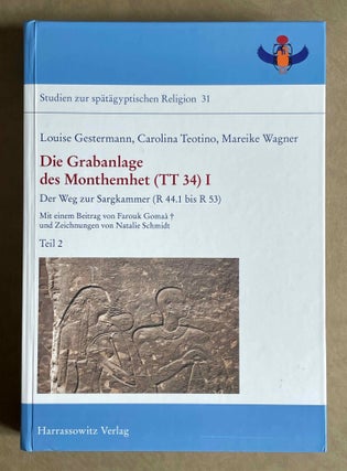 Die Grabanlage des Monthemhet (TT 34) I. Der Weg zur Sargkammer (R 44.1 bis R 53). Teile 1-4 (complete set)
