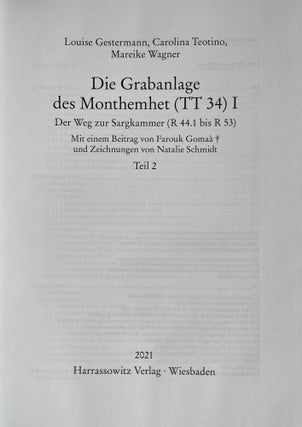 Die Grabanlage des Monthemhet (TT 34) I. Der Weg zur Sargkammer (R 44.1 bis R 53). Teile 1-4 (complete set)[newline]M9823-20.jpeg