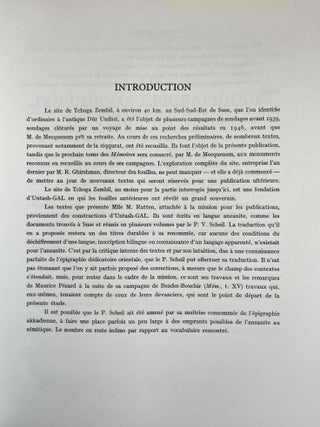 Mission de Susiane. Les documents &eacute;pigraphiques de Tchogha Zembil.[newline]M9829-02.jpeg