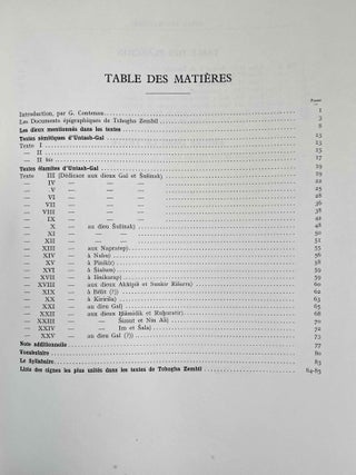 Mission de Susiane. Les documents &eacute;pigraphiques de Tchogha Zembil.[newline]M9829-06.jpeg