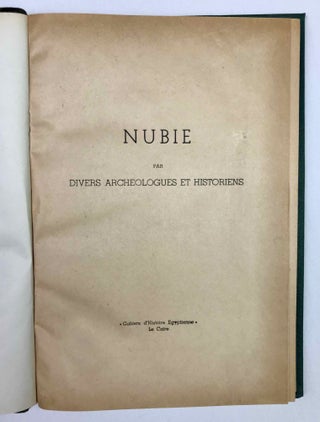 Nubie, par divers archéologues et historiens