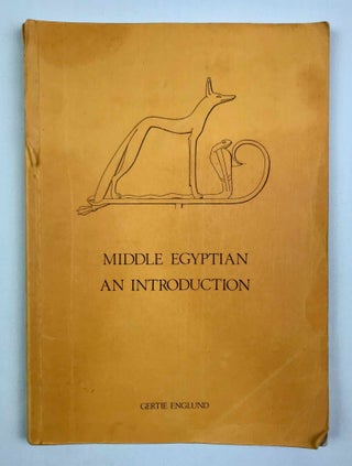 Item #M9844a Middle Egyptian. An introduction. ENGLUND Gerlie[newline]M9844a-00.jpeg