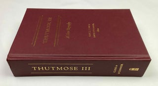 Thutmose III. A New Biography.[newline]M9848-01.jpeg