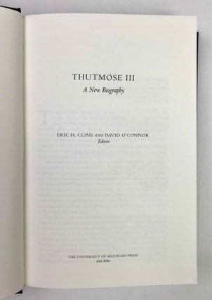Thutmose III. A New Biography.[newline]M9848-02.jpeg