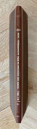 Item #M9869 Juden und Griechen in römischen Alexandria. Eine historische Skizze des...