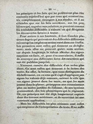 Grande inscription du palais de Khorsabad. Publi&eacute;e et comment&eacute;e par Jules Oppert et Joachim Menant.[newline]M9874-11.jpeg
