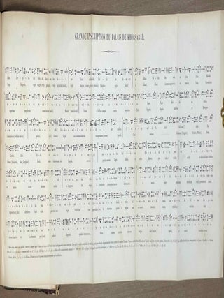 Grande inscription du palais de Khorsabad. Publi&eacute;e et comment&eacute;e par Jules Oppert et Joachim Menant.[newline]M9874-16.jpeg
