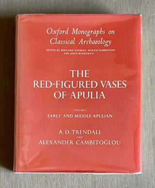 Item #M9876 The red-figured vases of Apulia. Volume I: Early and Middle Apulian. TRENDALL Arthur...[newline]M9876-00.jpeg