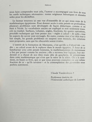 Les math&eacute;matiques de l'&Eacute;gypte ancienne (2e &eacute;dition)[newline]M9902a-04.jpeg