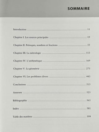 Les math&eacute;matiques de l'&Eacute;gypte ancienne (2e &eacute;dition)[newline]M9902a-05.jpeg