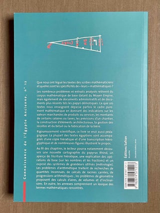 Les math&eacute;matiques de l'&Eacute;gypte ancienne (2e &eacute;dition)[newline]M9902a-17.jpeg