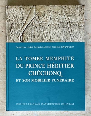 Item #M9912 La tombe memphite du prince héritier Chéchonq et son mobilier funéraire. LENZO...[newline]M9912-00.jpeg