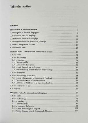 Le récit du Naufragé