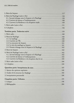 Le récit du Naufragé