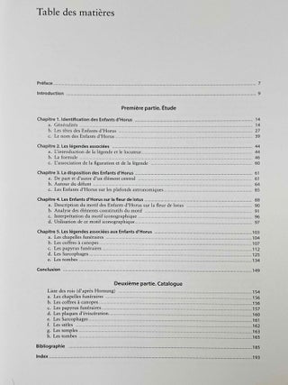 Les Enfants d'Horus au Nouvel Empire et &agrave; la Troisi&egrave;me P&eacute;riode Interm&eacute;diaire. Etude iconographique, philologique et religieuse.[newline]M9922-03.jpeg