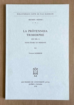 Item #M9930 Prot-ennoia trimorphos. La protennoia trimorphe. JANSSENS Yvonne
