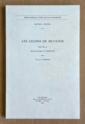 Item #M9938 Les Leçons de Silvanos (NH VII,4). JANSSENS Yvonne[newline]M9938-00.jpeg