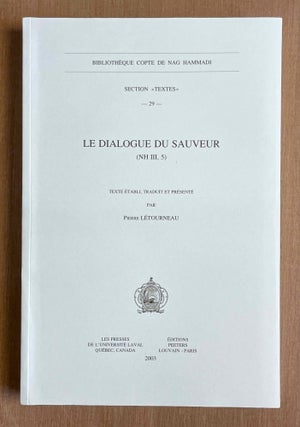 Item #M9960 Le dialogue du sauveur (NH III, 5). LETOURNEAU Pierre[newline]M9960-00.jpeg