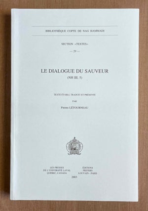 Item #M9960 Le dialogue du sauveur (NH III, 5). LETOURNEAU Pierre