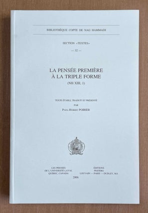 Item #M9963 La Pensée première à la triple forme (NH XIII, 1). POIRIER Paul-Hubert[newline]M9963-00.jpeg