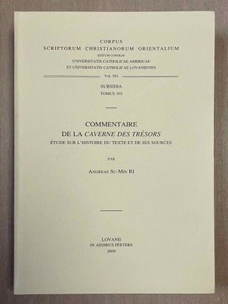 Item #M9966 Commentaire de la caverne des tr&eacute;sors. Etude sur l'histoire du texte et de ses...[newline]M9966-00.jpeg