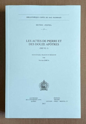 Item #M9973 Les actes de Pierre et des douze apôtres (NH VI, 1). GHICA Victor[newline]M9973-00.jpeg