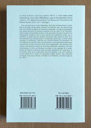 Les actes de Pierre et des douze apôtres (NH VI, 1)