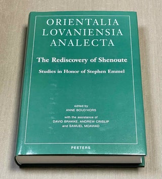 Item #M9978 The rediscovery of Shenoute. Studies in honor of Stephen Emmel. EMMEL Stephen -...[newline]M9978-00.jpeg