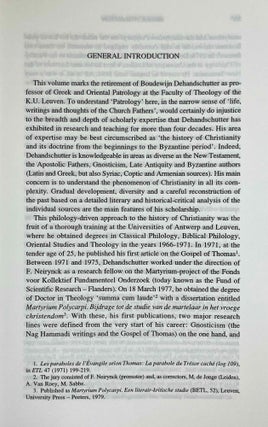Martyrdom and persecution in late antique Christianity. Festschrift Boudewijn Dehandschutter.