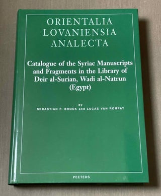 Item #M9988 Catalogue of the Syriac manuscripts and fragments in the library of Deir Al-Surian,...