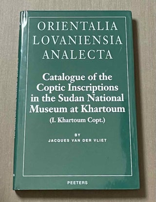 Item #M9995 Catalogue of the Coptic inscriptions in the Sudan National Museum at Khartoum (I....[newline]M9995-00.jpeg