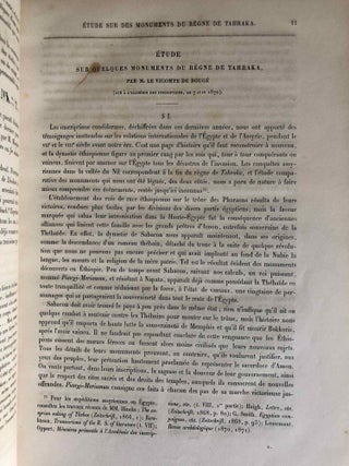Mélanges d'Archéologie égyptienne et assyrienne - Tome I (fasc. 1 à 6, complete)