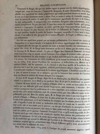 Mélanges d'Archéologie égyptienne et assyrienne - Tome I (fasc. 1 à 6, complete)